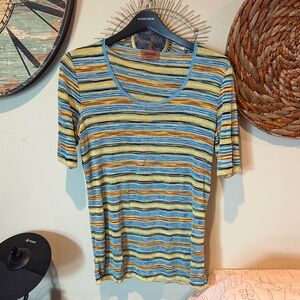 Flash sale- MAKE YOUR OFFER- Missoni Multicolor Striped Women's Top